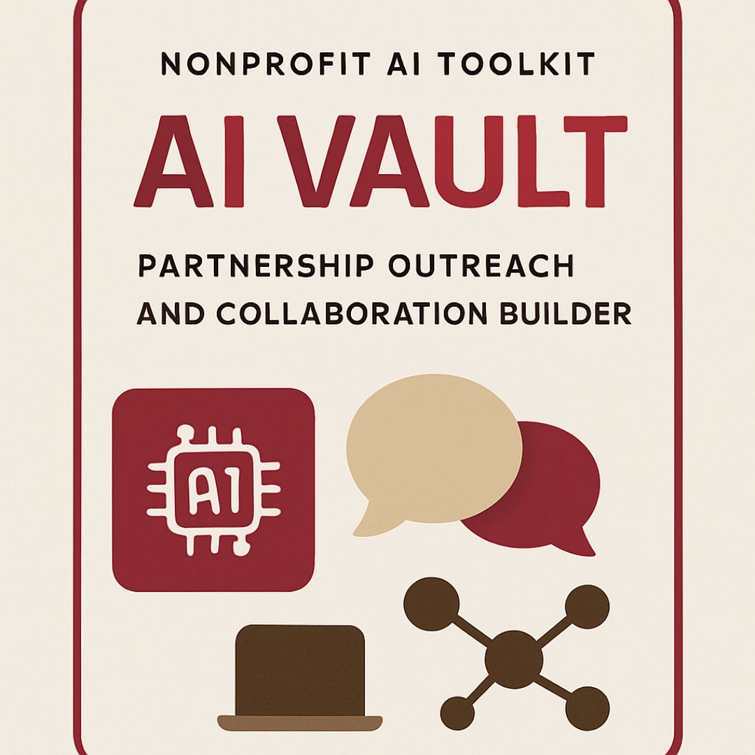 All-in-One Event Messaging Generator with icons for event emails, reminders, and follow-ups